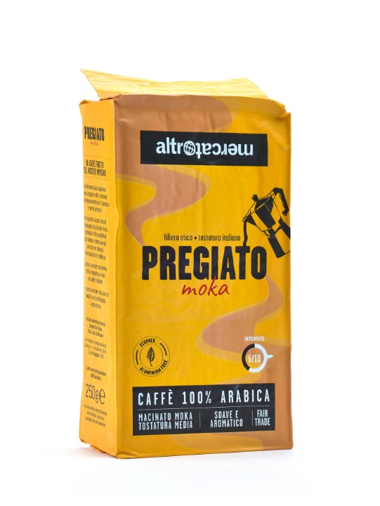 Pregiata caffé 100% arabica macinato moka | COD. 00000381 | 250 g