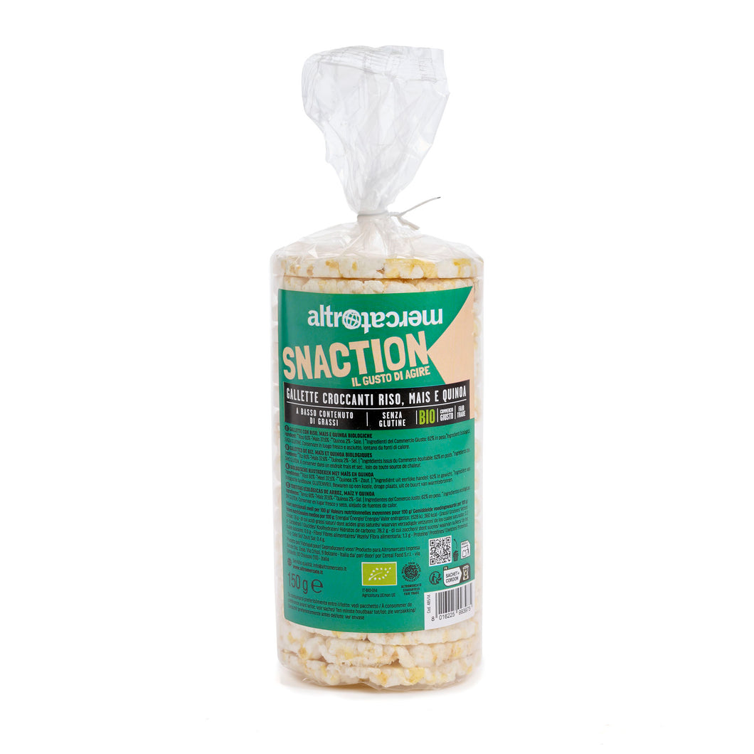 GALLETTE CROCCANTI AL MAIS I TONDI - BIO | COD. 00000485 | 150 g