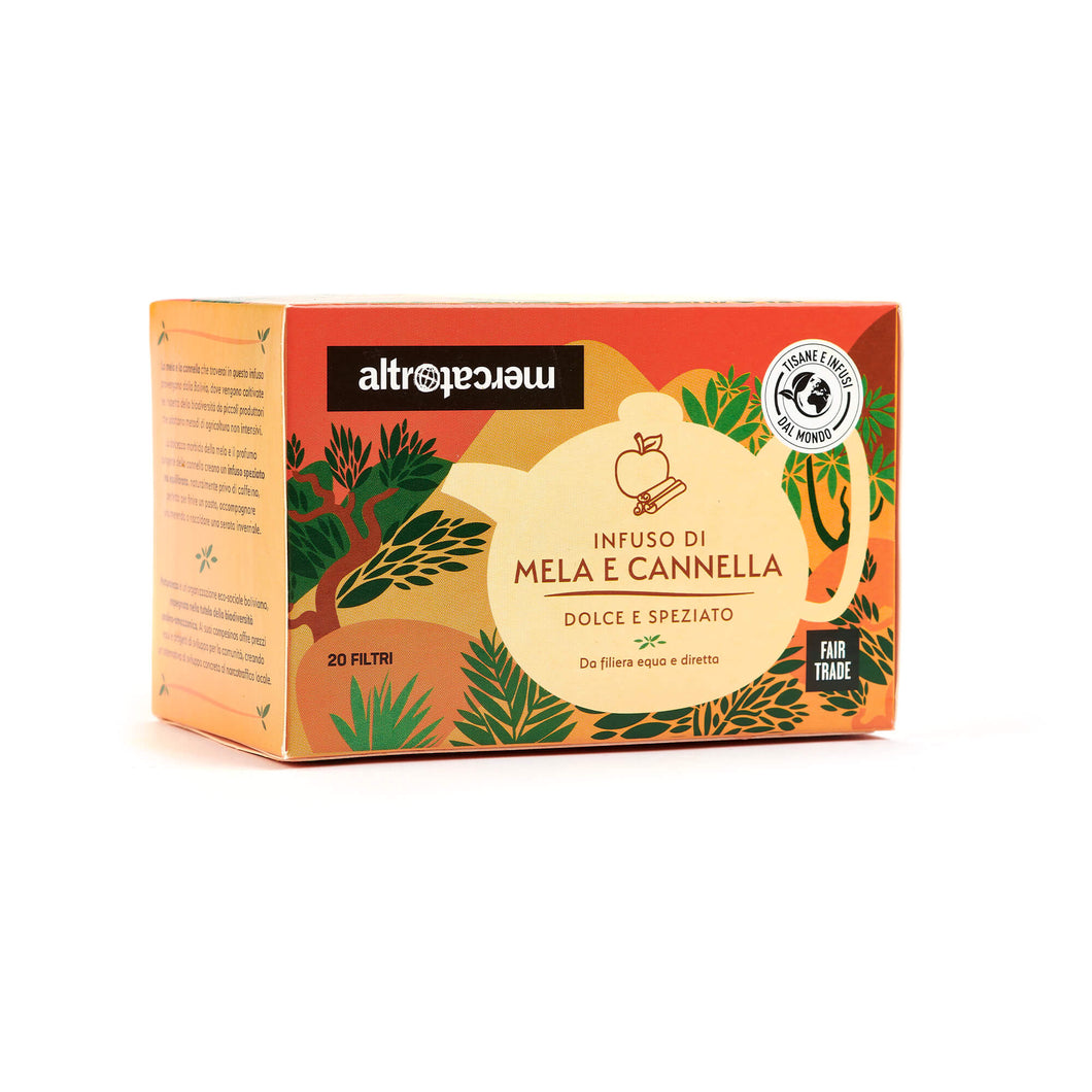 INFUSO MELA CANNELLA BOLIVIA | COD. 00000687 | 20 filtri - 50 g