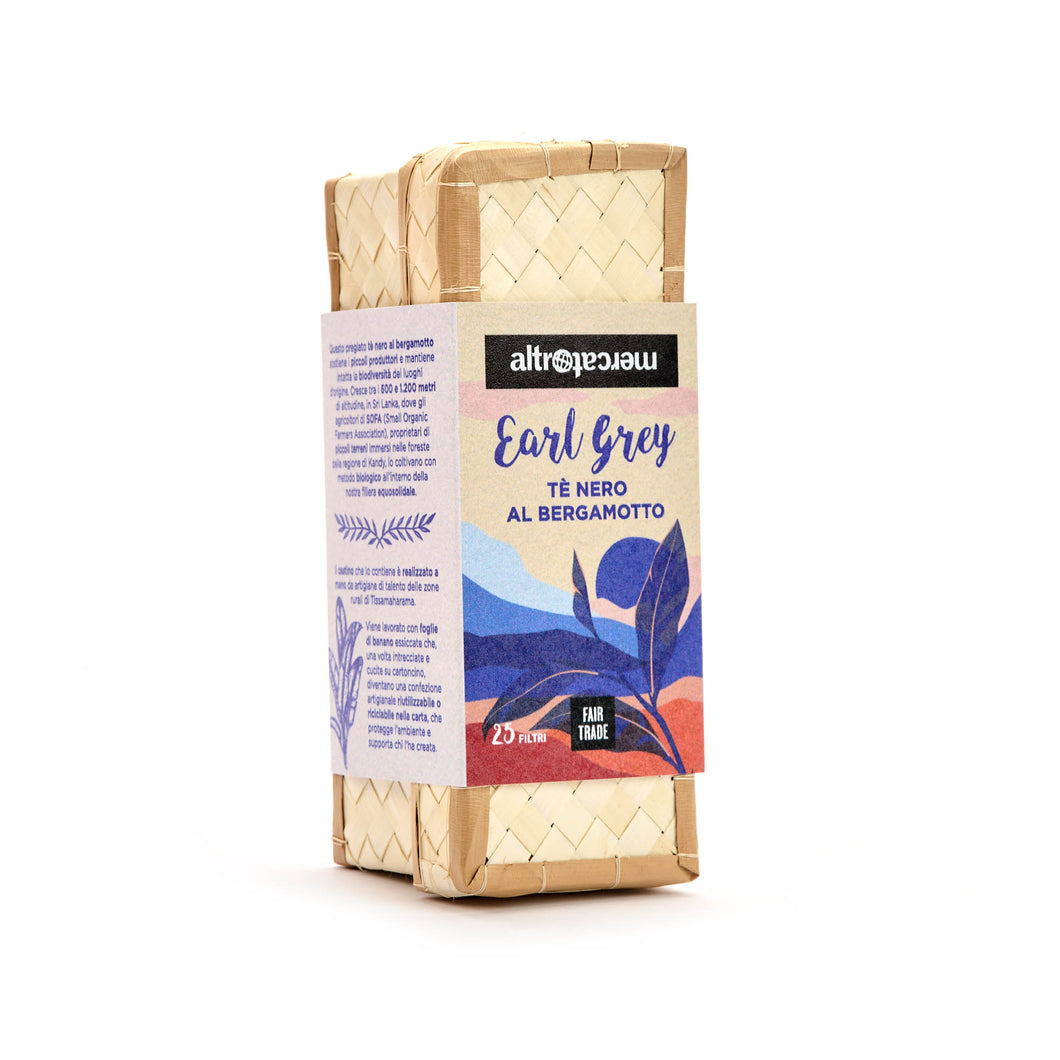 TÈ NERO EARL GREY CESTINO IN FILTRI SRI LANKA | COD. 00000805 | 25 filtri - 50 g