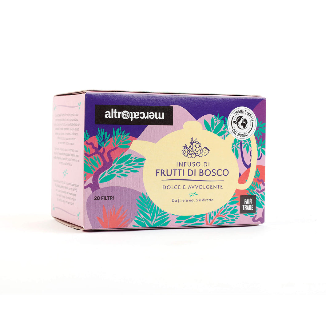 INFUSO FRUTTI DI BOSCO IN FILTRI | COD. 00000922 | 20 filtri - 40 g