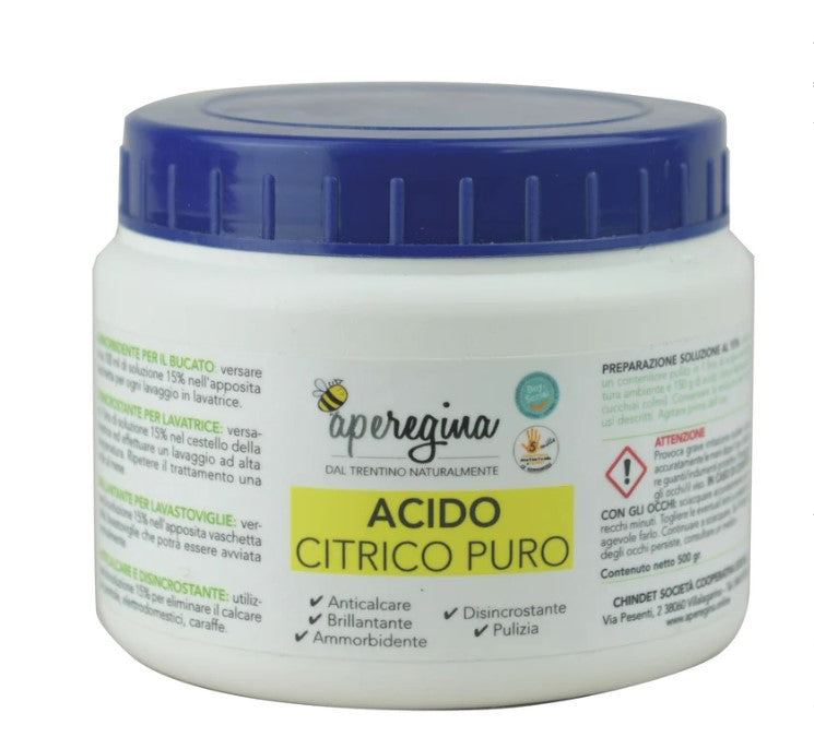 Acido citrico - Ape Regina | COD. CAPE206A | 550 g
