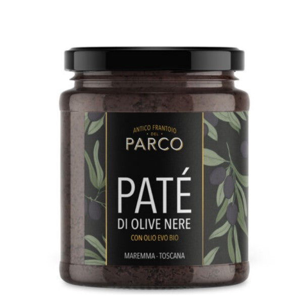 PATÉ DI OLIVE NERE FRANTOIO DEL PARCO 200G -  | COD. HUBCMB003321