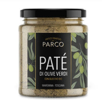 Carica l&#39;immagine nel visualizzatore di Gallery, PATÉ DI OLIVE VERDI FRANTOIO DEL PARCO 200G -  | COD. HUBCMB003320
