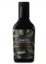 Carica l&#39;immagine nel visualizzatore di Gallery, OLIO EVO DEL PARCO AROMATIZZATO AL ROSMARINO 250 ML - BIO | COD. HUBCMB002218
