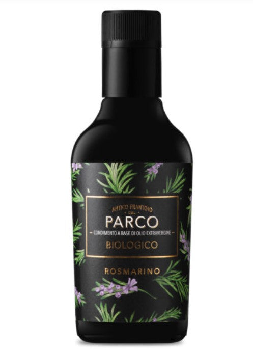 OLIO EVO DEL PARCO AROMATIZZATO AL ROSMARINO 250 ML - BIO | COD. HUBCMB002218