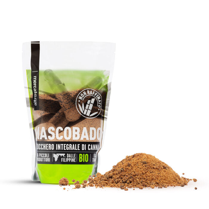 ZUCCHERO INTEGRALE DI CANNA MASCOBADO - BIO | COD. 00000156 | 500 g