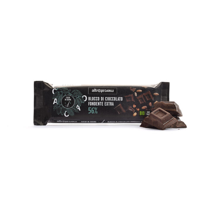 CIOCCOLATO FONDENTE IN BLOCCO - BIO | COD. 00000285 | 200 g