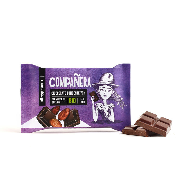 CIOCCOLATO COMPANERA FONDENTE - BIO | COD. 00000446 | 100 g