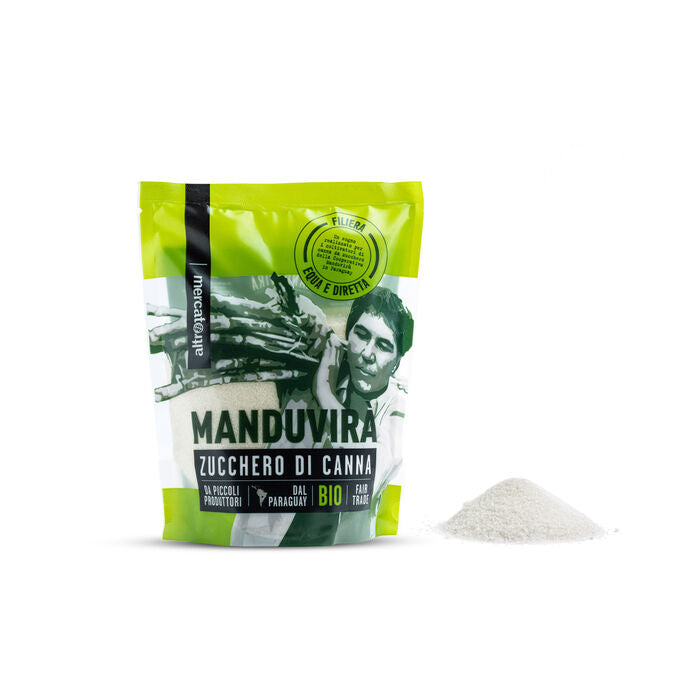 ZUCCHERO DI CANNA GREZZO MANDUVIRÀ - BIO | COD. 00001156 | 500 g