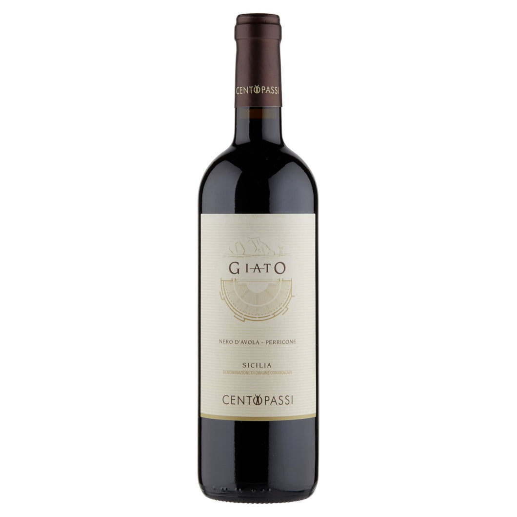 GIATO NERO D'AVOLA-PERRICONE – DOC SICILIA SUPERIORE 2019 | COD. 00001062 | 750 ml