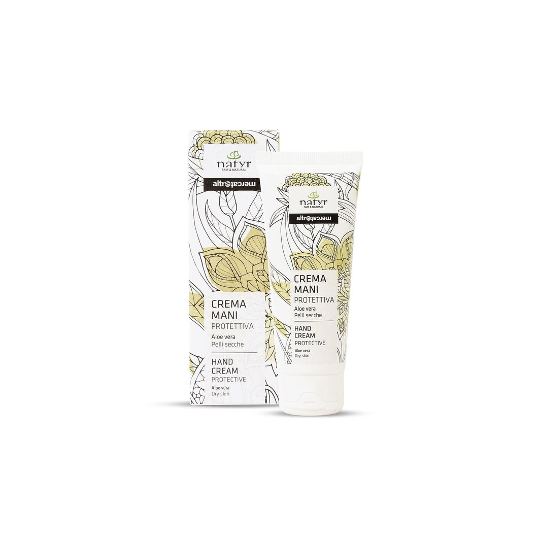 CREMA MANI - PROTETTIVA - ALOE VERA - PELLI SECCHE | COD. 10030290 | 75ml