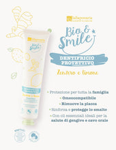 Carica l'immagine nel visualizzatore di Gallery, DENTIFRICIO PROTETTIVO ZENZERO &amp; LIMONE | COD. AQUCS2072056 | 75 ml
