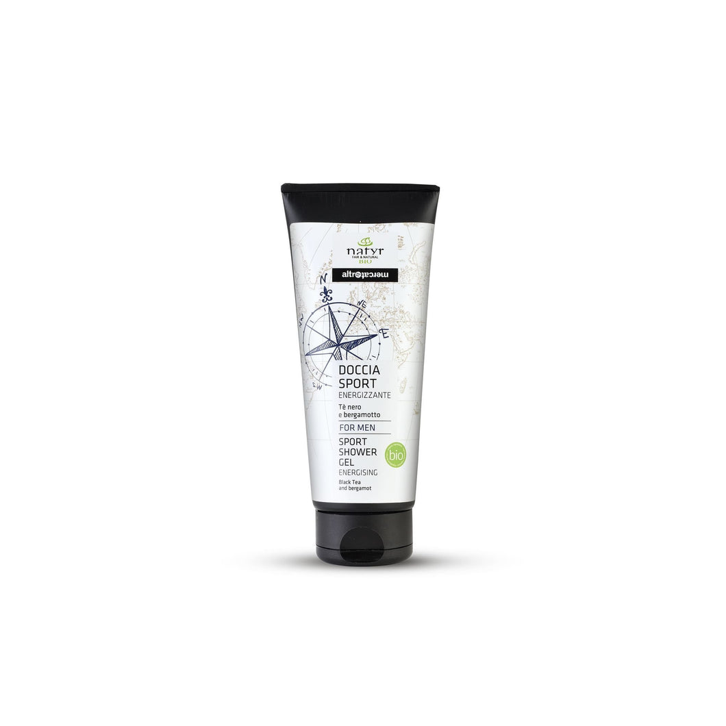 DOCCIA SPORT - ENERGIZZANTE - TÈ NERO E BERGAMOTTO - BIO | COD. 10033759 | 200 ml