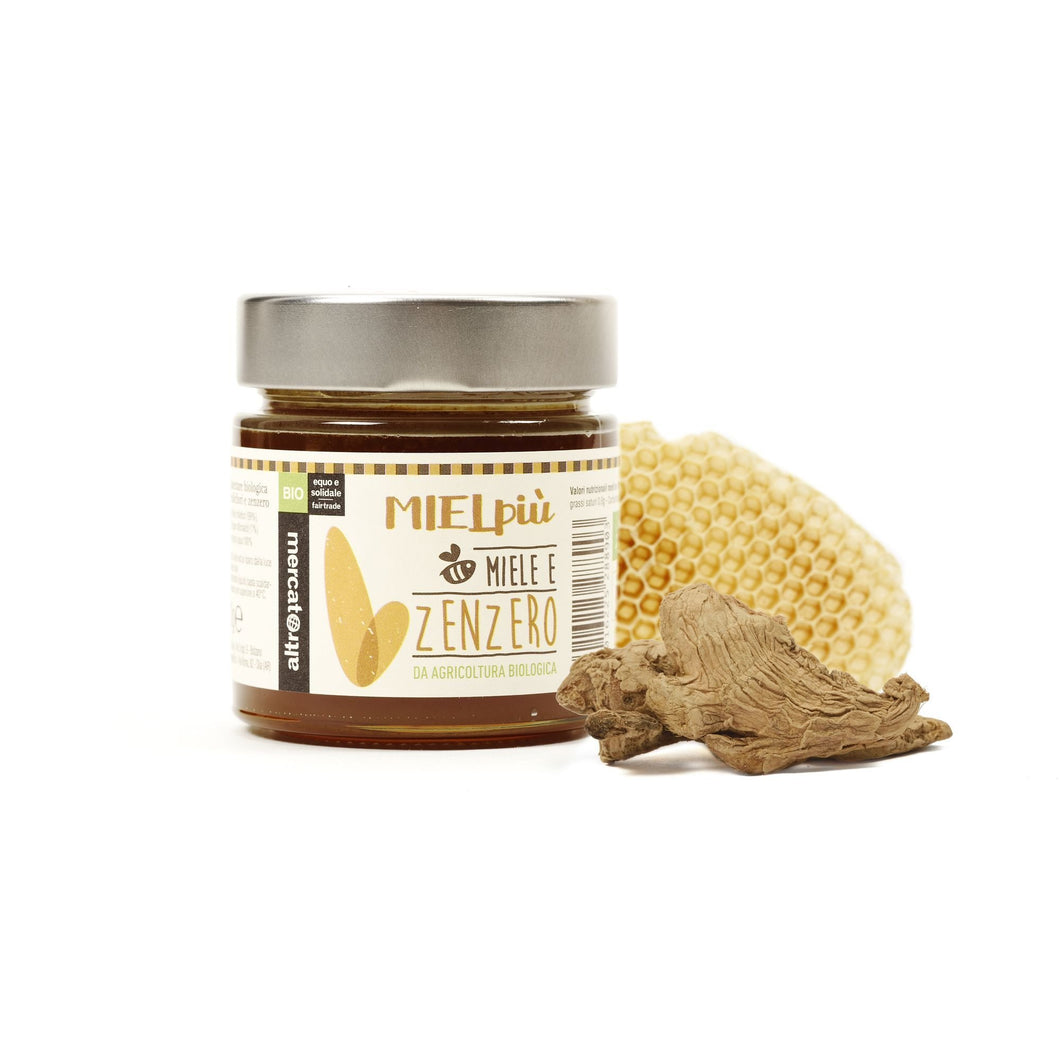 MIELE E ZENZERO MIELPIÙ - BIO | COD. 00001019 | 300 g
