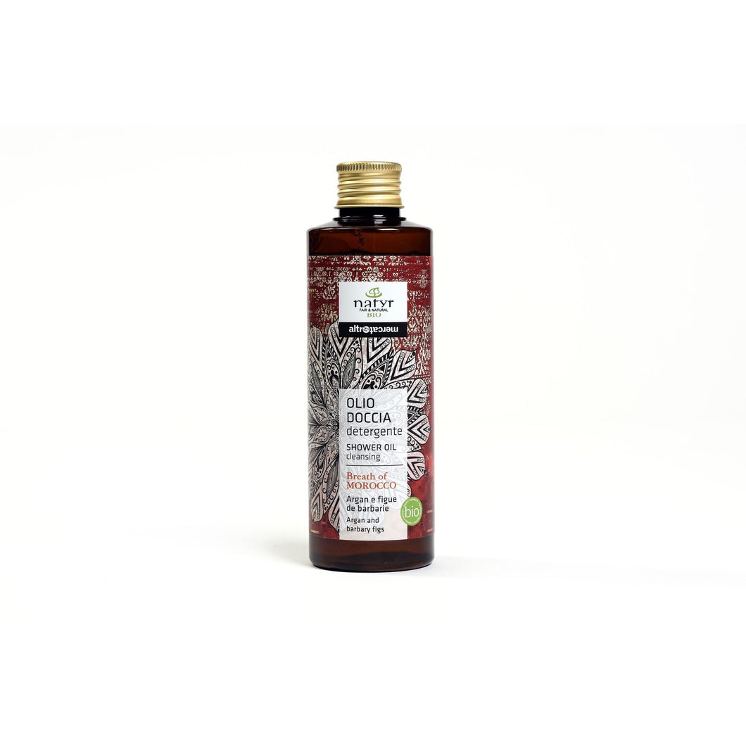OLIO DOCCIA - ARGAN & FIGUE DE BARBARIE - DETERGENTE - BIO | COD. 10000055 | 200ml