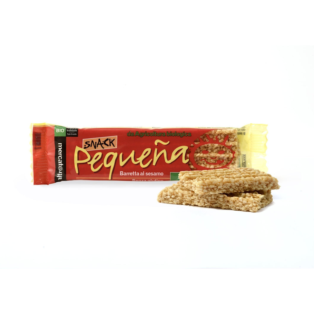 10 BARRETTE SESAMO PEQUENA - BIO | COD. 00000348 | 20 g