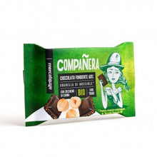 Carica l&#39;immagine nel visualizzatore di Gallery, CIOCCOLATO COMPANERA FONDENTE  EXTRA CON NOCCIOLE- BIO | COD. 00001167 | 100 g
